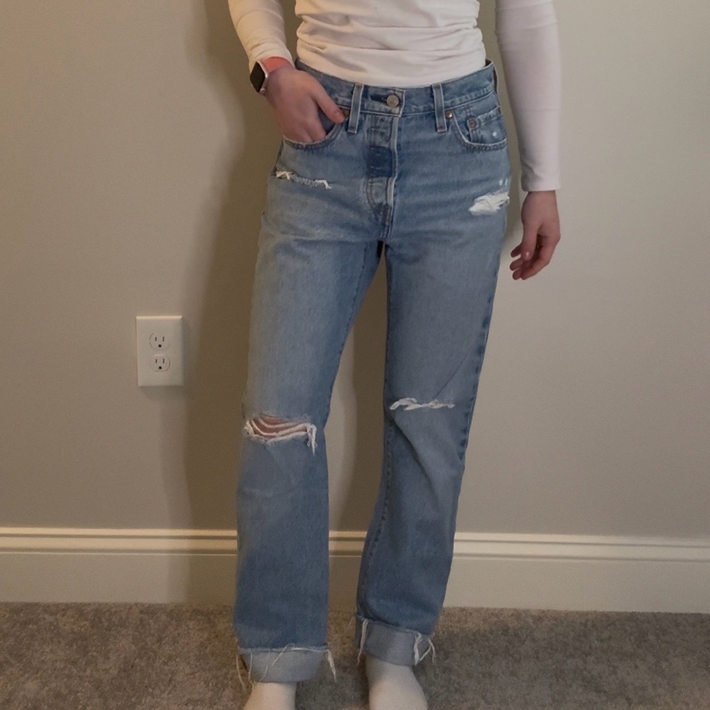 Levi’s 501 straight leg jeans